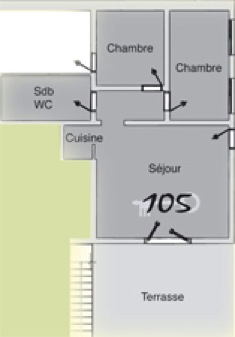 image appartement 105